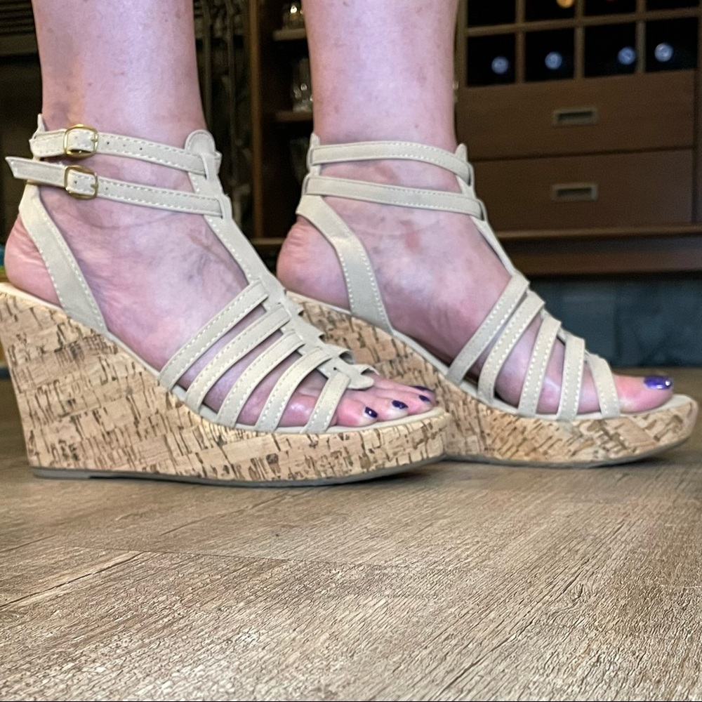 Tan Gladiator Sandals